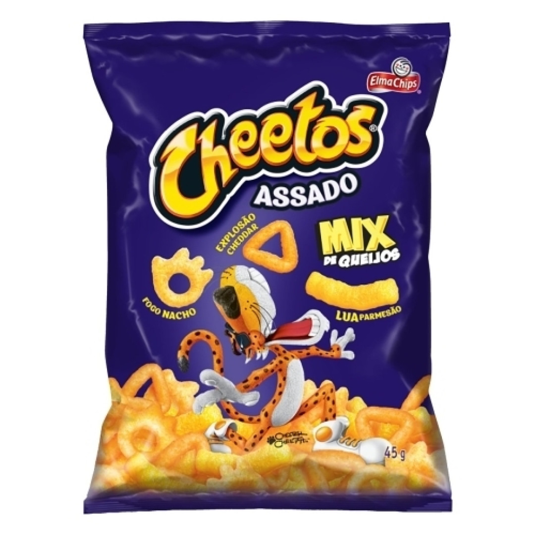 Detalhes do produto Salg Cheetos Mix Ups 45Gr Elma Chips Queijo