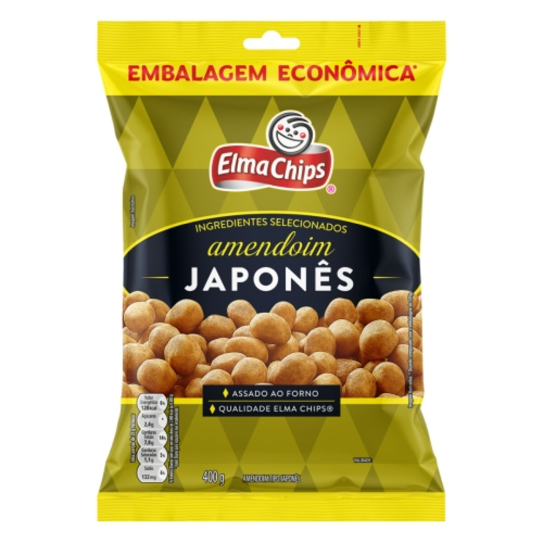 Detalhes do produto Amendoim Japones 400Gr Elma Chips .
