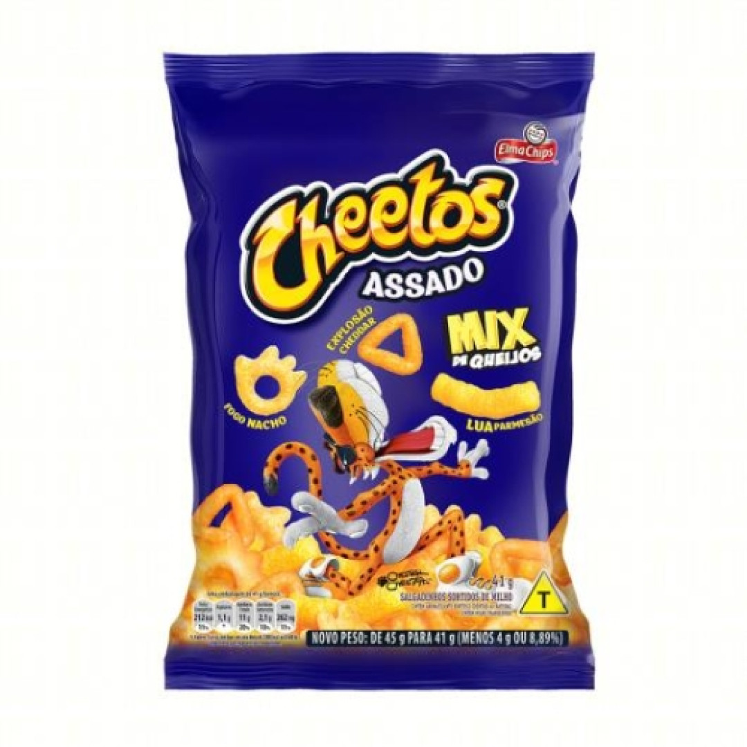 Detalhes do produto Salg Cheetos Mix 41Gr Elma Chips Queijo