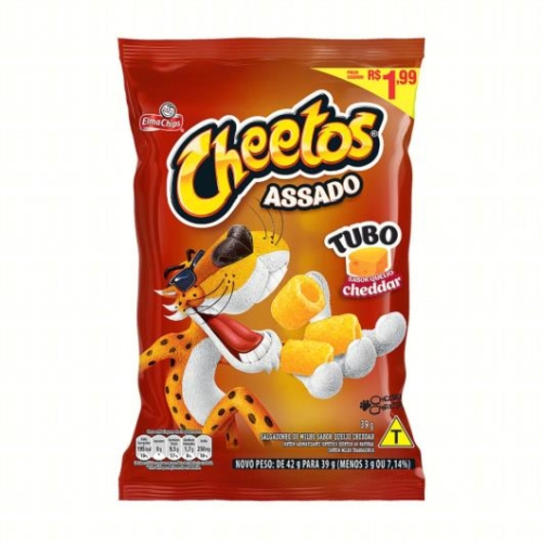 Detalhes do produto Salg Cheetos Tubo 39Gr Elma Chips Pepsic Cheddar