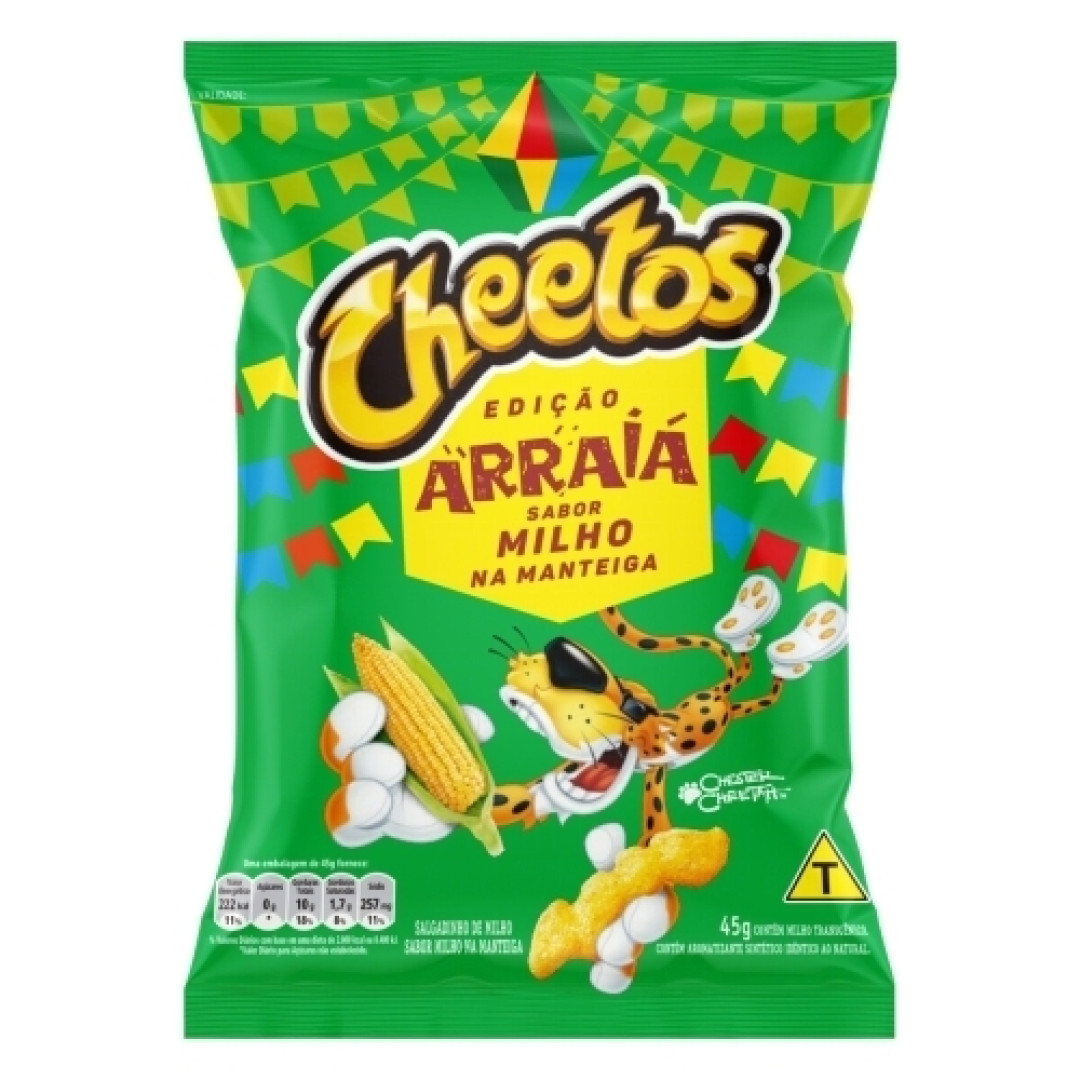 Detalhes do produto Salg Cheetos Onda Arraia 45Gr Elma Chips Milho.manteiga