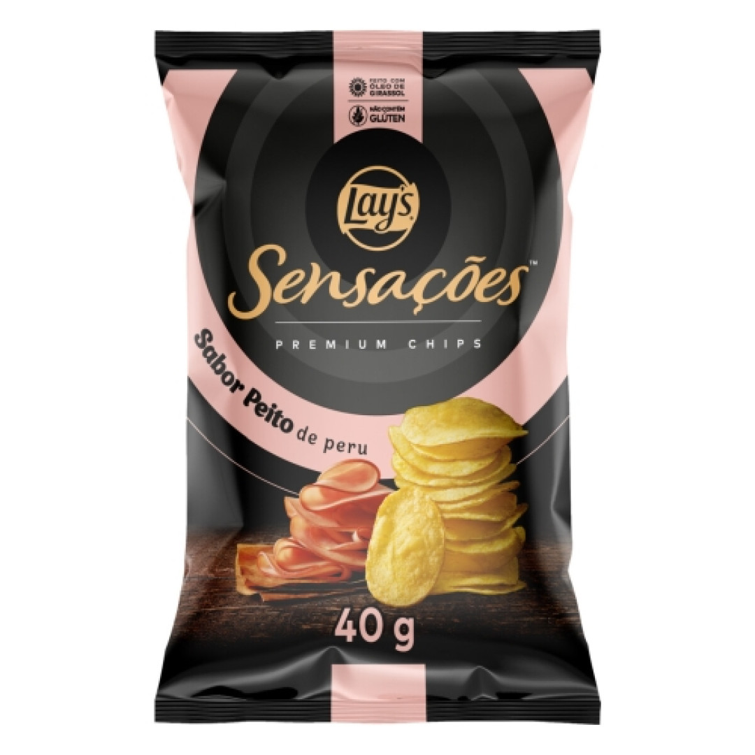 Detalhes do produto Batata Chips Sensacoes 40Gr Elma Chips P Peito Peru