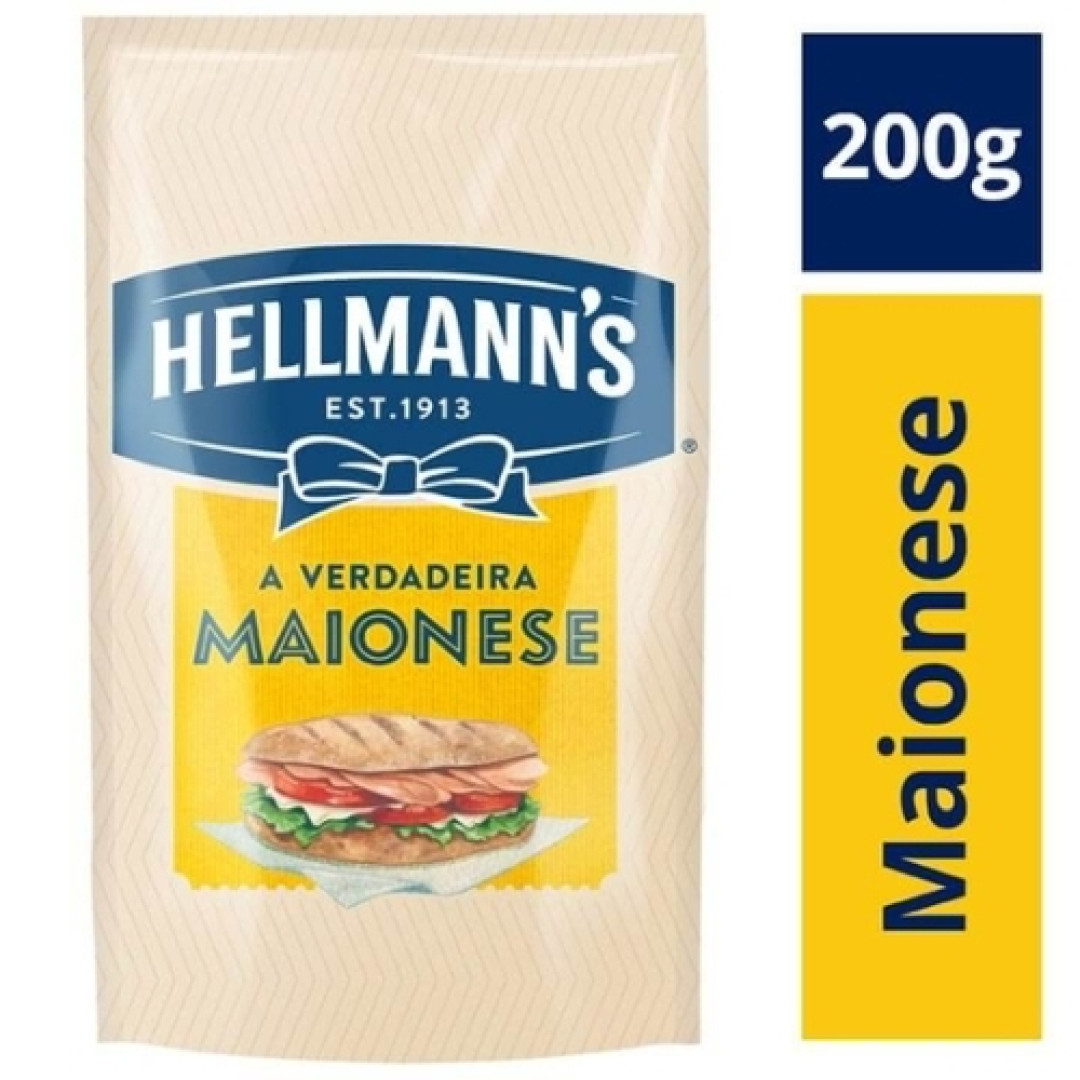 Detalhes do produto Maionese Hellmanns Sc 200Gr Unilever Ovos Caipira
