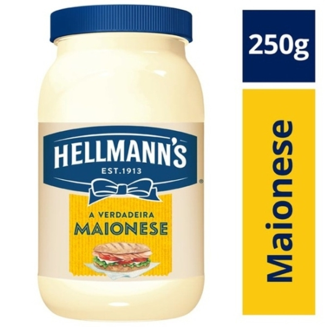 Detalhes do produto Maionese Hellmanns Pt 250Gr Unilever Ovos Caipira