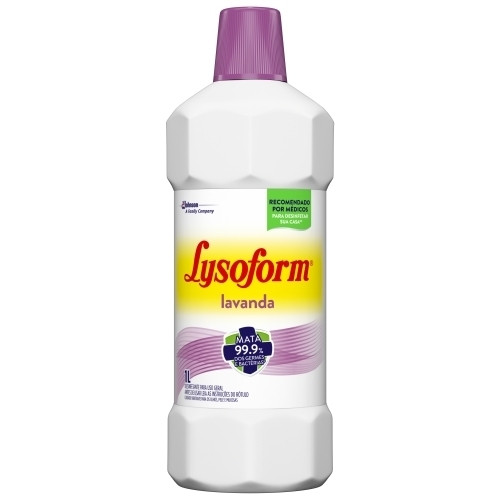 Detalhes do produto Desinfetante Lysoform 1Lt Johnson Lavanda