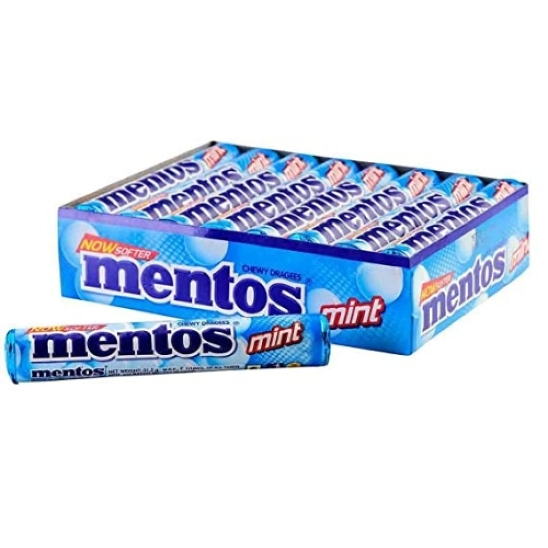 Detalhes do produto Drops Mentos Mini 16Un Van Melle   Menta