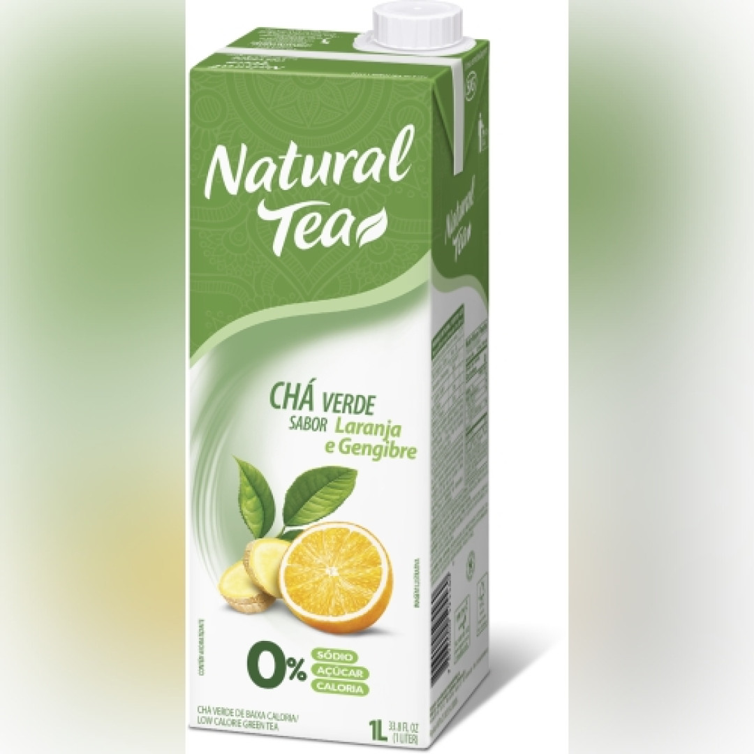Detalhes do produto Cha Verde Natural Tea 1Lt Maguary Laranja Gengibr