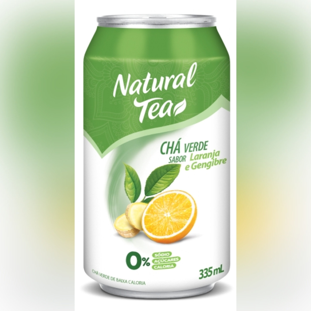 Detalhes do produto Cha Verde Natural Tea 335Ml Maguary Laranja Gengibr
