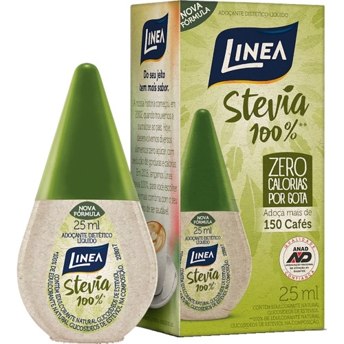 Detalhes do produto Adocante Liq 25Ml Linea Stevia