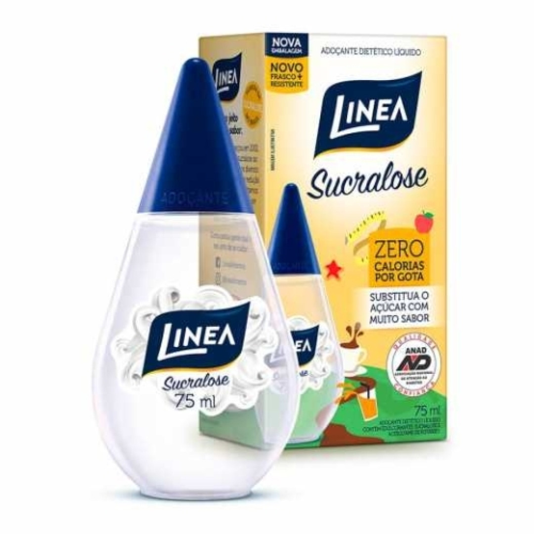 Detalhes do produto Adocante Liq 75Ml Linea Sucralose
