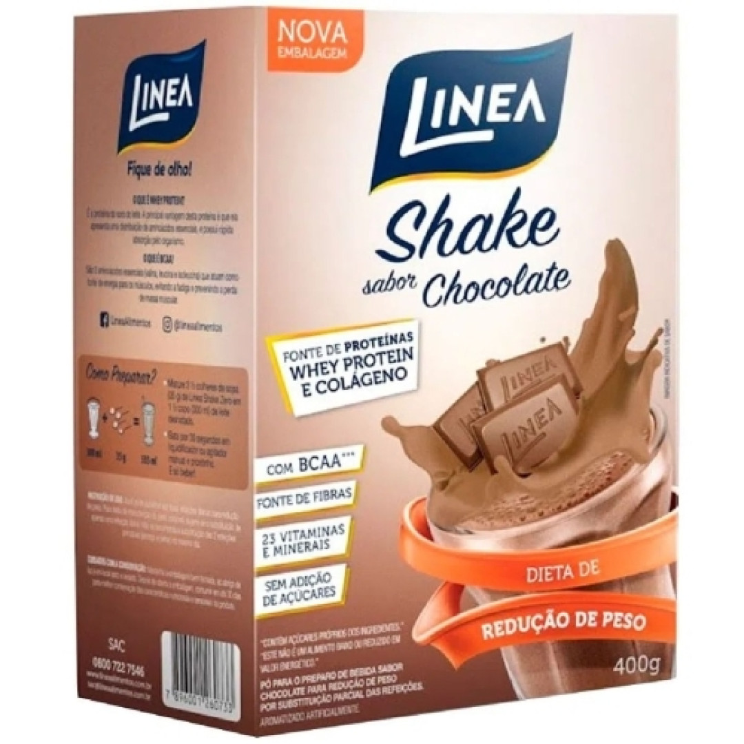Detalhes do produto Shake Premium 330Gr Linea Chocolate