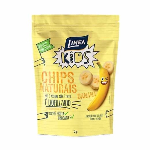 Detalhes do produto Chips Natural Liofiliz Kids Pc 12Gr Line Banana