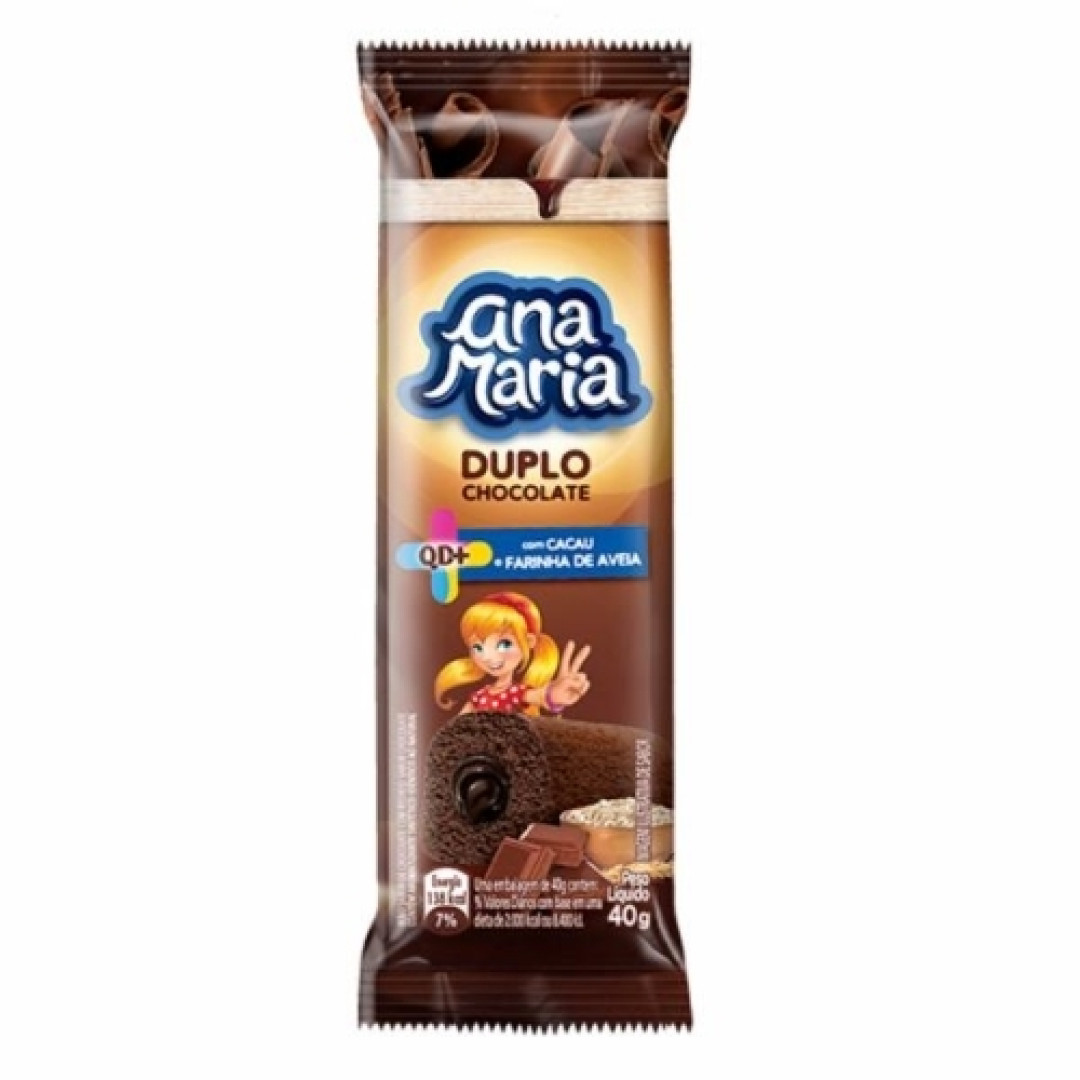 Detalhes do produto Bolo Ana Maria 35Gr Pullman  Duplo Chocolate