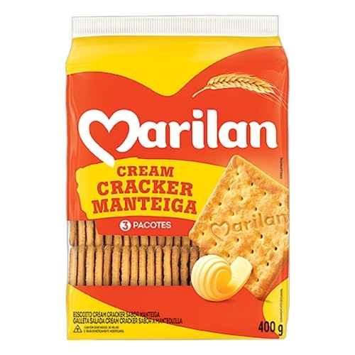 Detalhes do produto Bisc Cream Cracker 400Gr Marilan Manteiga