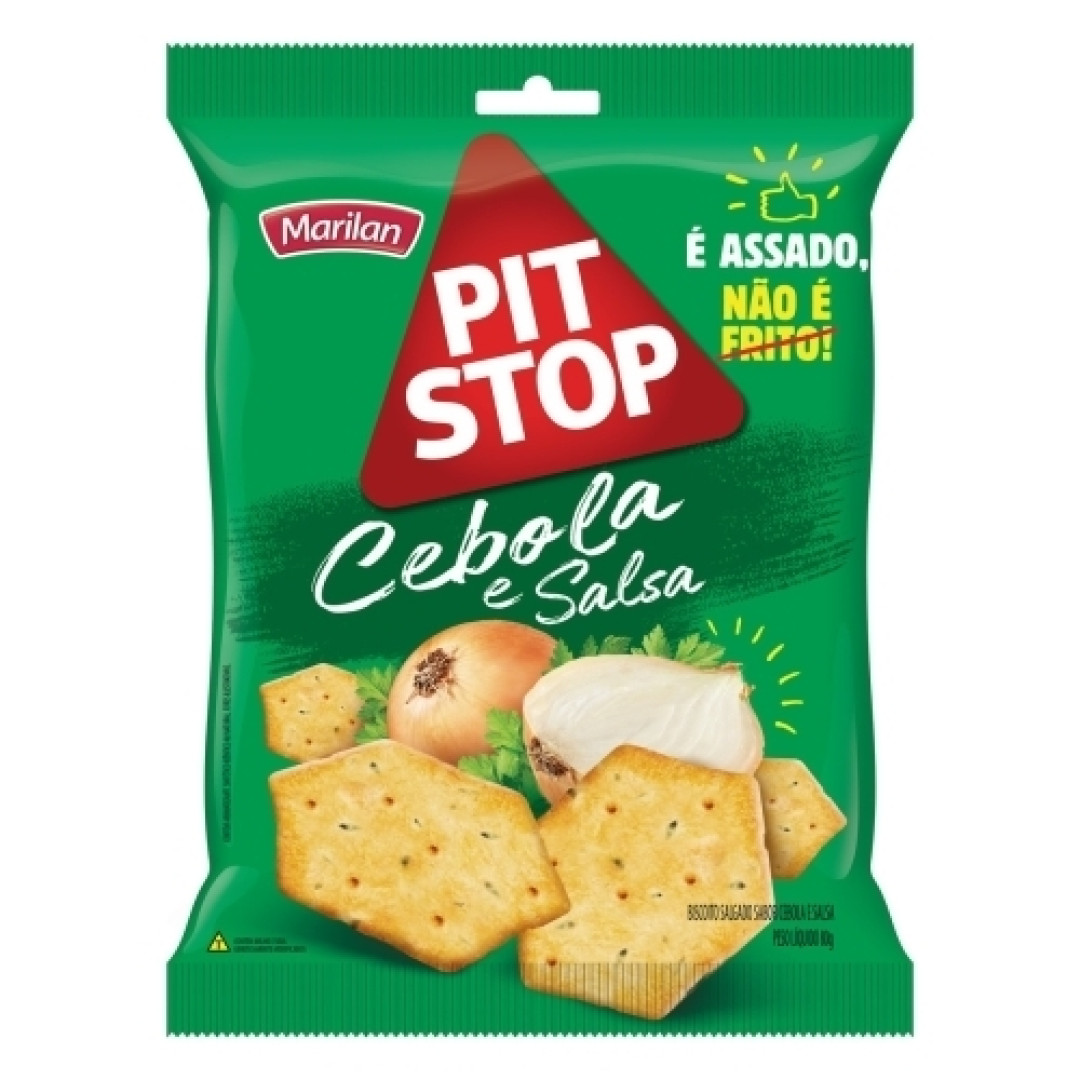 Detalhes do produto Bisc Snack Pit Stop 80Gr Marilan  Cebola.salsa