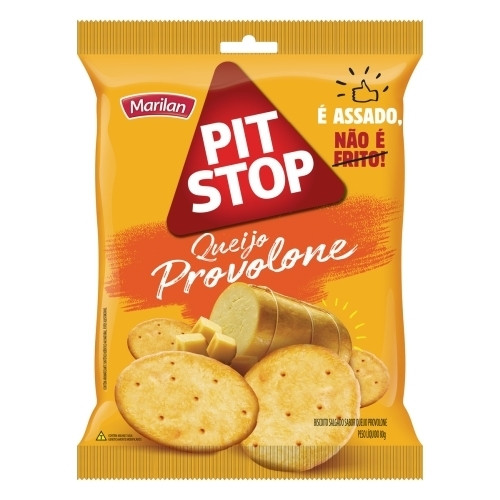 Detalhes do produto Bisc Snack Pit Stop 80Gr Marilan  Provolone