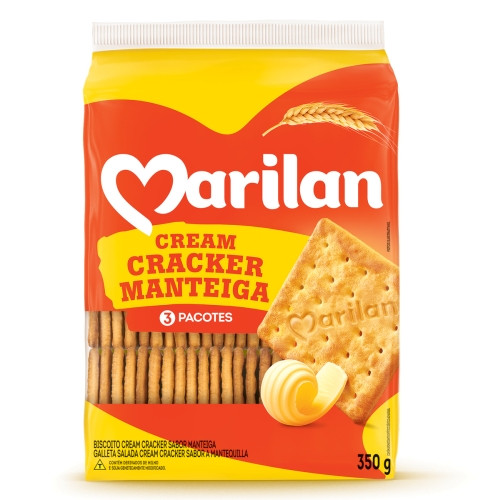 Detalhes do produto Bisc Cream Cracker 350Gr Marilan Manteiga