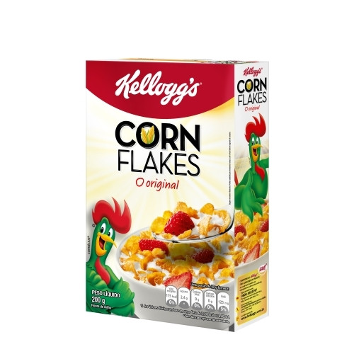 Detalhes do produto Cereal Corn Flakes 200Gr Kelloggs Original