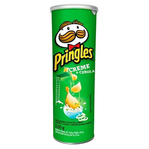 Detalhes do produto Batata Chips 120Gr Pringles Creme Cebola