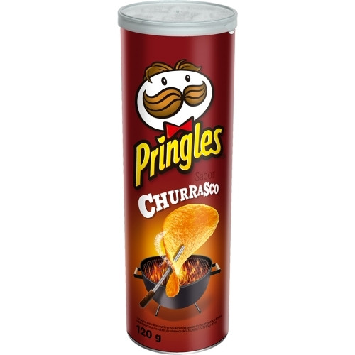 Detalhes do produto Batata Chips 120Gr Pringles Churrasco