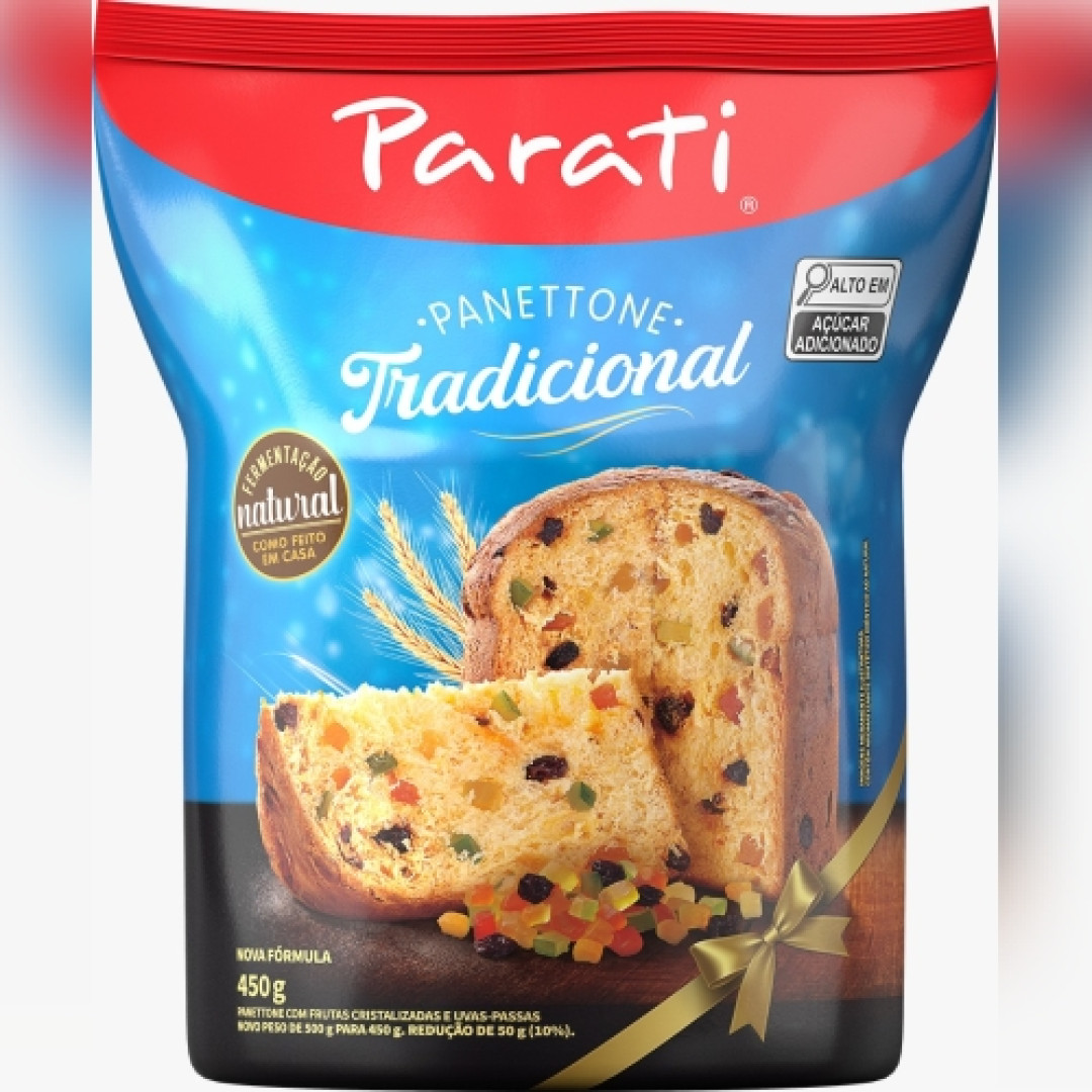 Detalhes do produto Panettone 450Gr Parati Frutas