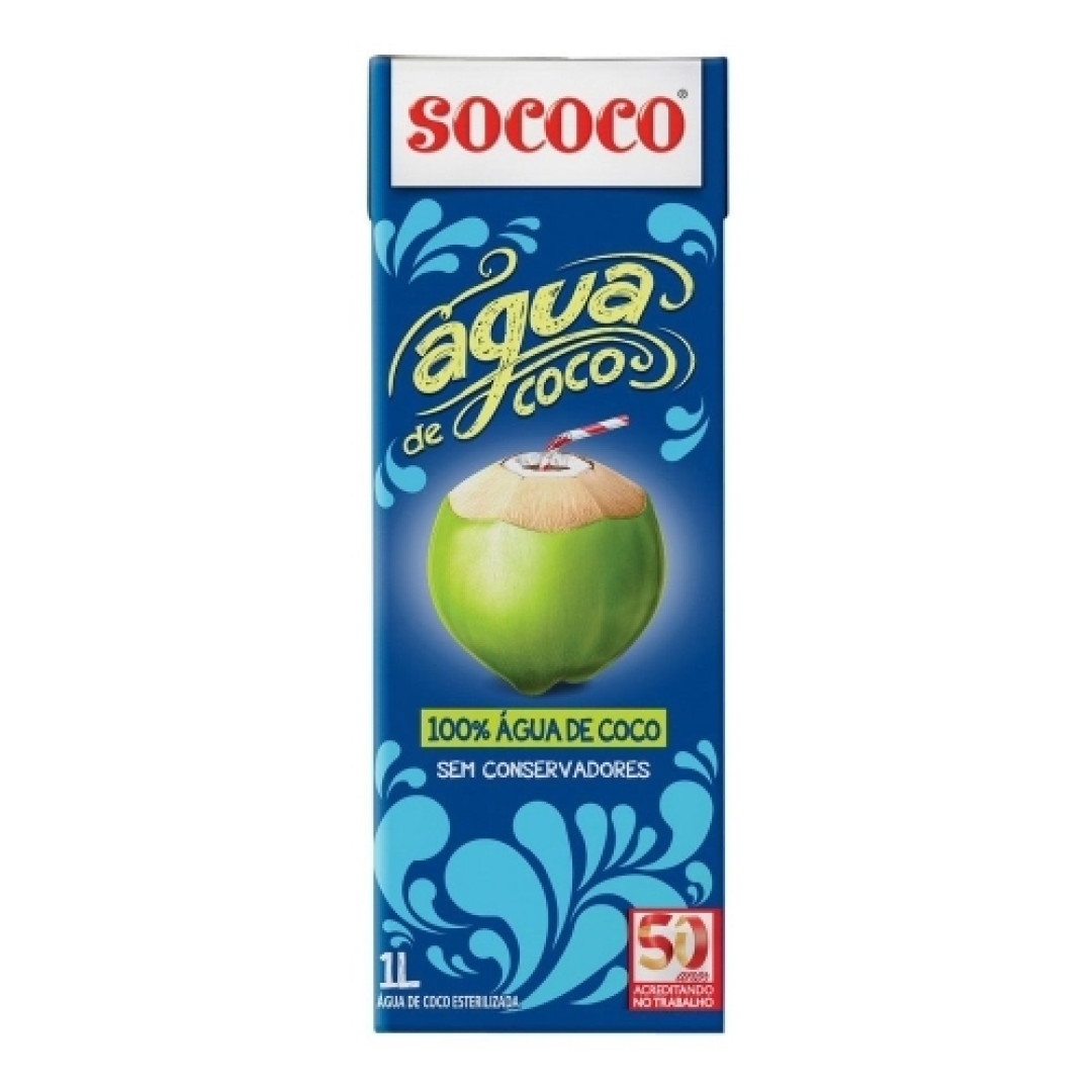 Detalhes do produto Agua Coco 1Lt Sococo Coco