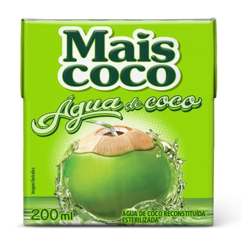 Detalhes do produto Agua Coco 200Ml Mais Sococo Coco