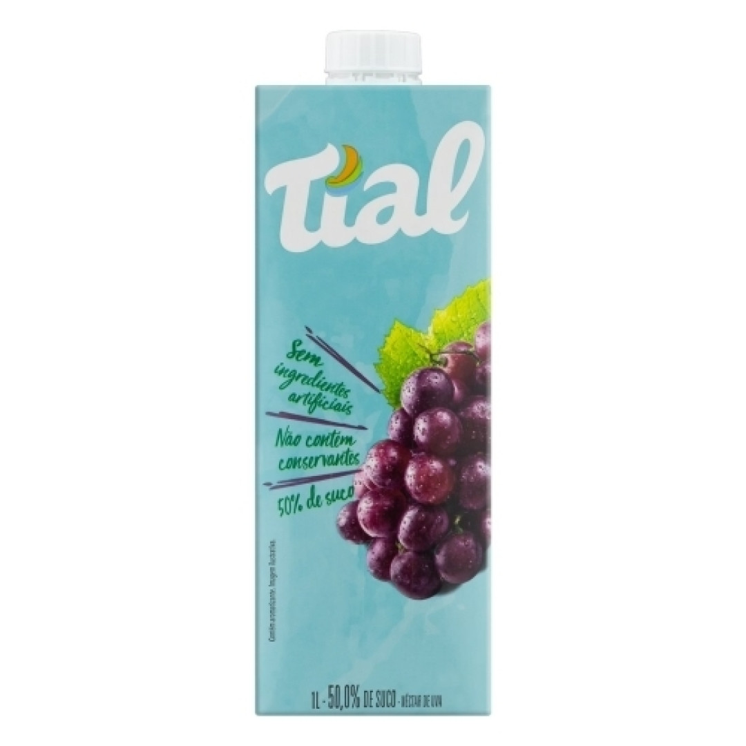 Detalhes do produto Suco Nectar 1Lt Tial Uva
