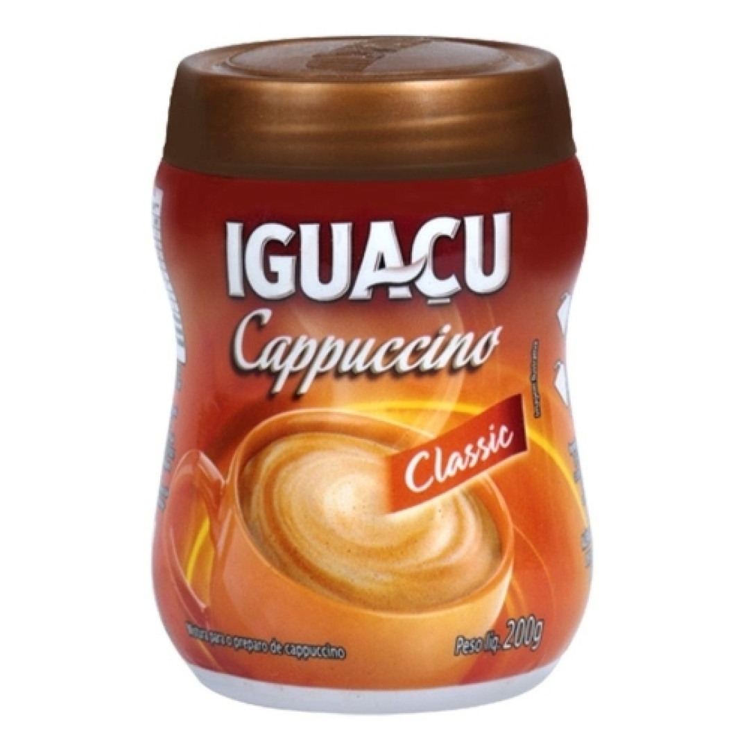 Detalhes do produto Cappuccino Pt 200Gr Iguacu Classic