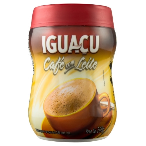 Detalhes do produto Po Para Preparo Pt 200Gr Iguacu Cafe.leite
