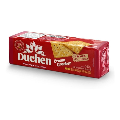 Detalhes do produto Bisc Cream Cracker 160Gr Duchen .
