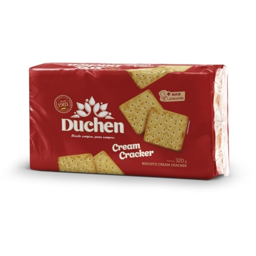 Detalhes do produto Bisc Cream Cracker 320G Duchen .