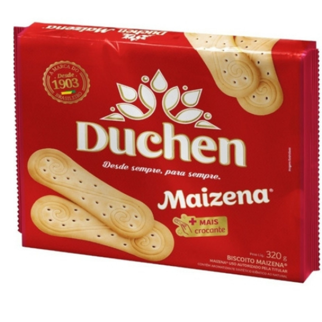 Detalhes do produto Bisc Maizena 320Gr Duchen Maizena