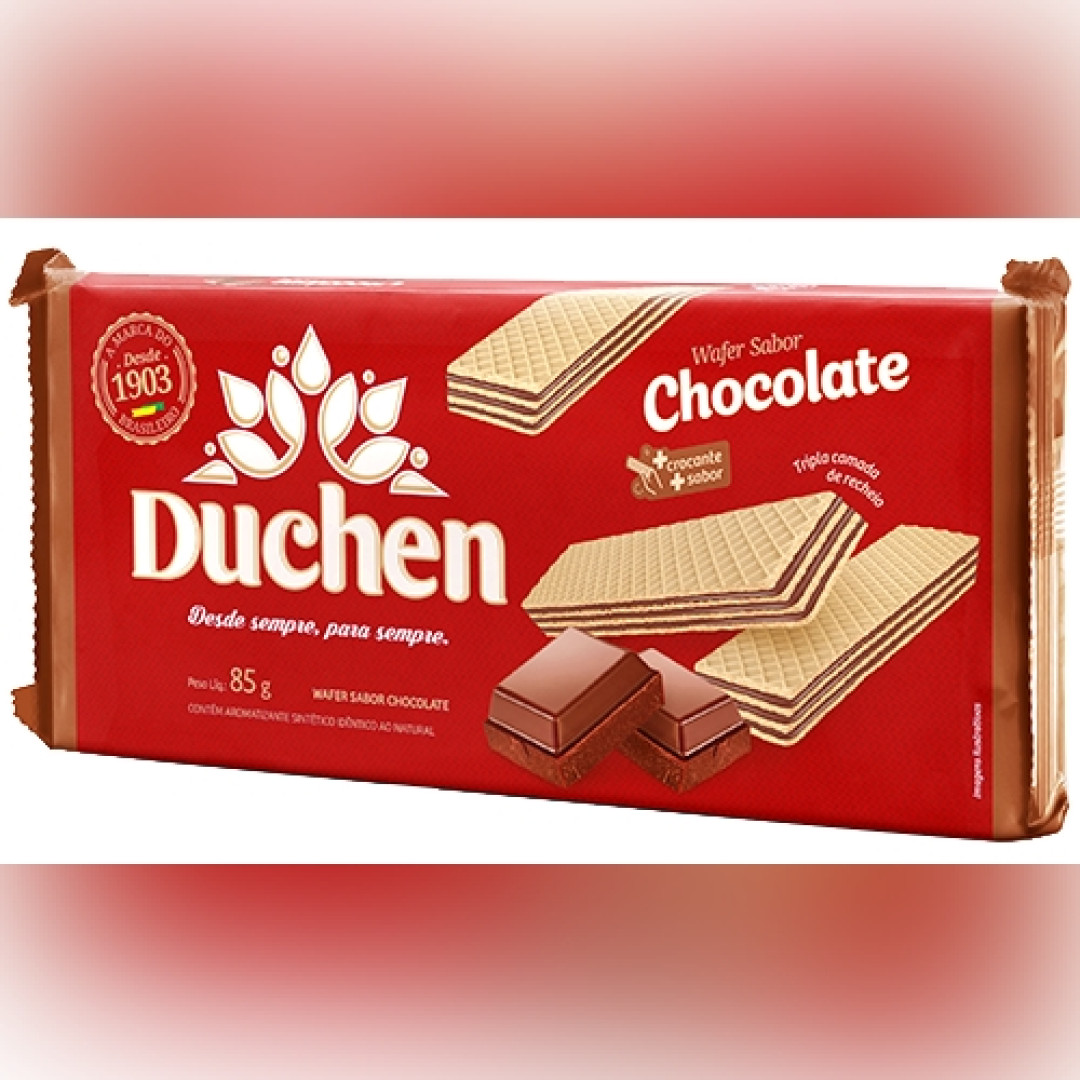 Detalhes do produto Bisc Wafer 85Gr Duchen Chocolate