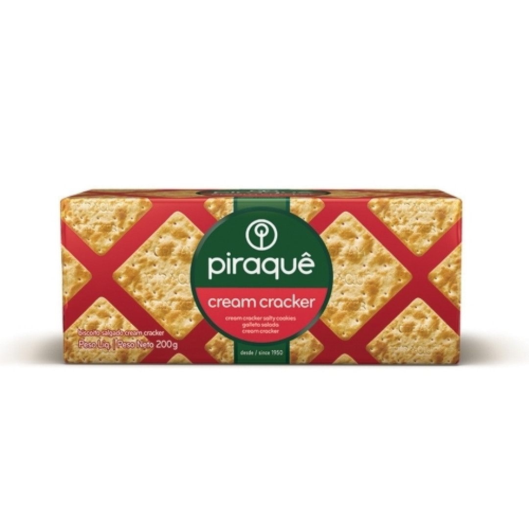 Detalhes do produto Bisc Cream Cracker 200Gr Piraque .