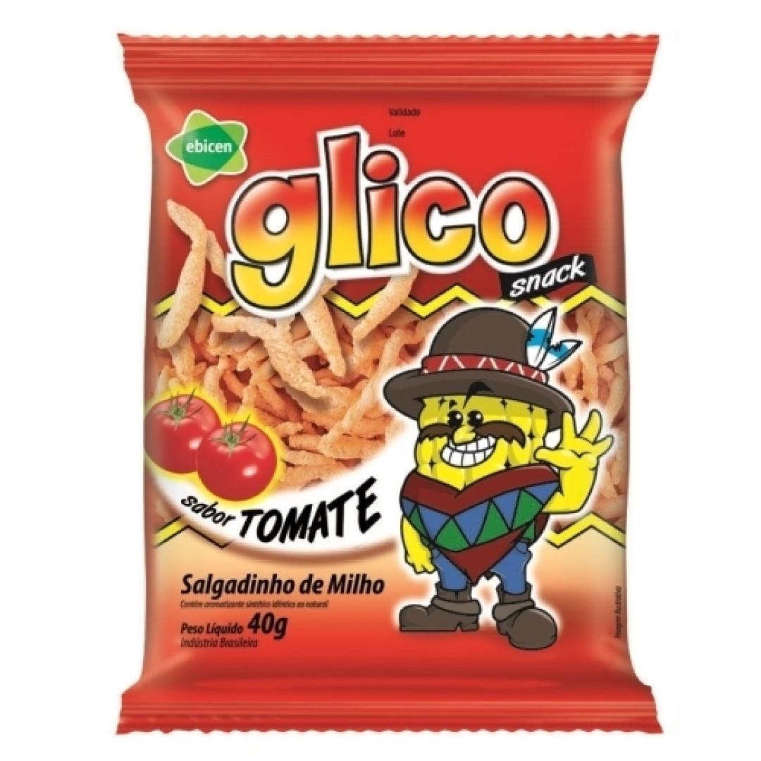 Detalhes do produto Salg Pc 40Gr Glico Tomate