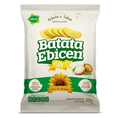 Detalhes do produto Batata Chips Pc 50Gr Mais Lev Ebicen Ceb.salsa