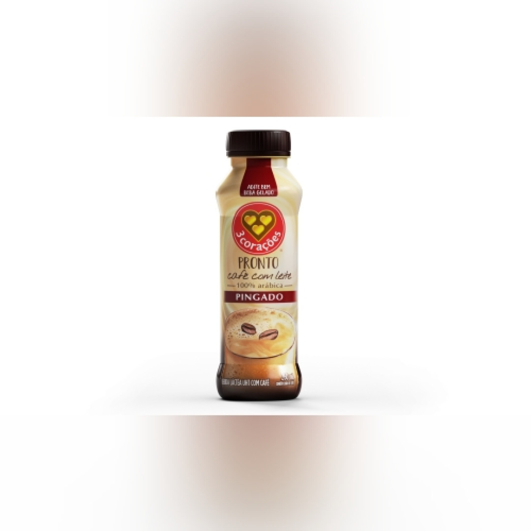 Detalhes do produto Bebida Lactea Pingado 260Ml Tres Cora Cafe.leite