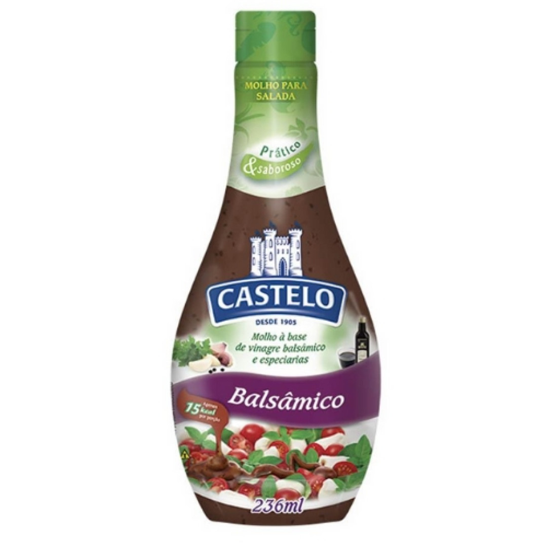 Detalhes do produto Molho Salada 236Ml Castelo Balsamico