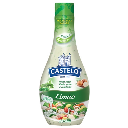 Detalhes do produto Molho Salada 236Ml Castelo Limao