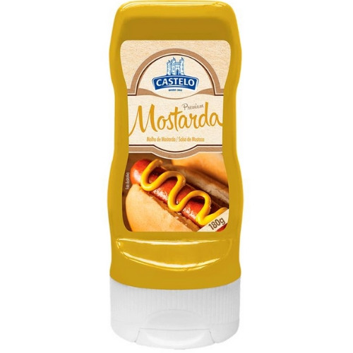 Detalhes do produto Molho Mostarda Premium 180Gr Castelo .