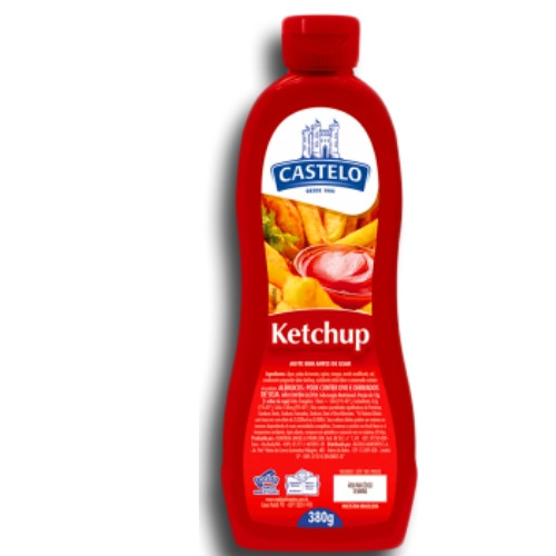 Detalhes do produto Ketchup 380Gr Castelo Tradicional