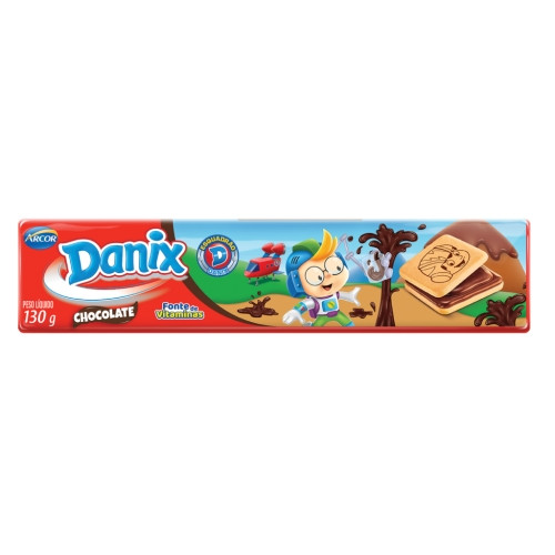 Detalhes do produto Bisc Danix 130Gr Arcor Chocolate