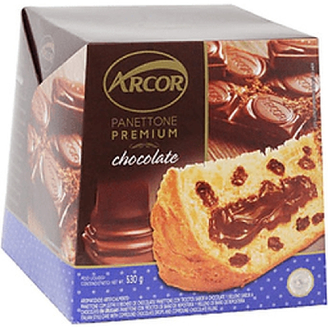 Detalhes do produto Panetone Rech 530Gr Arcor Chocolate