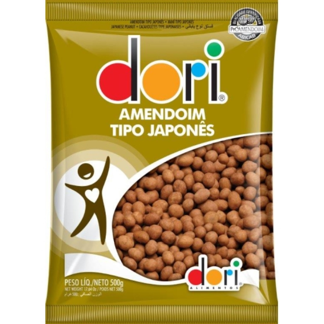 Detalhes do produto Amendoim Japones Pc 500Gr Dori Salgado