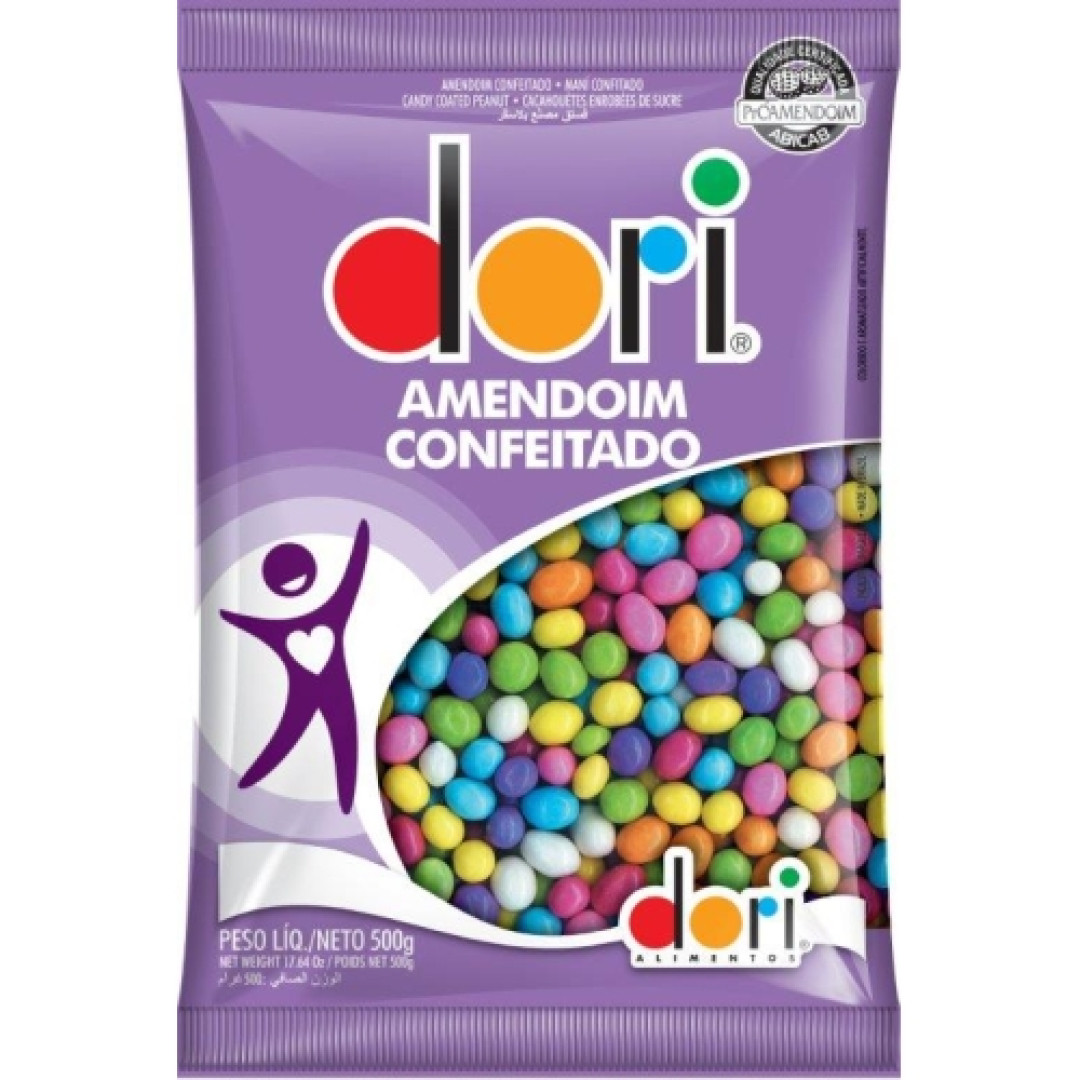 Detalhes do produto Amendoim Pc 500Gr Dori Color