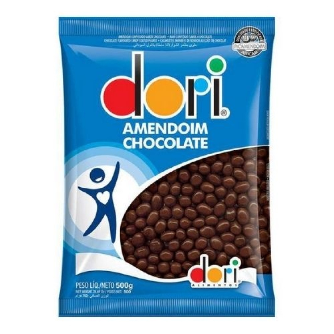 Detalhes do produto Amendoim Pc 500Gr Dori Chocolate