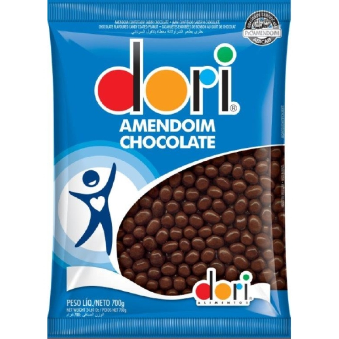 Detalhes do produto Amendoim Pc 700Gr Dori Chocolate