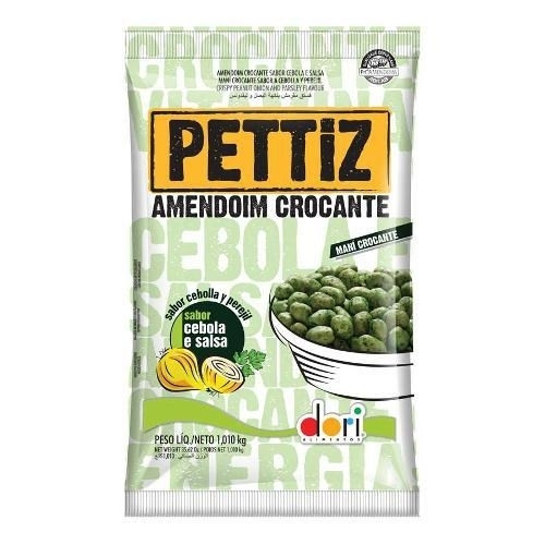Detalhes do produto Amendoim Crocante Petiz  Pc 1.010Gr Dori Salsa.cebola