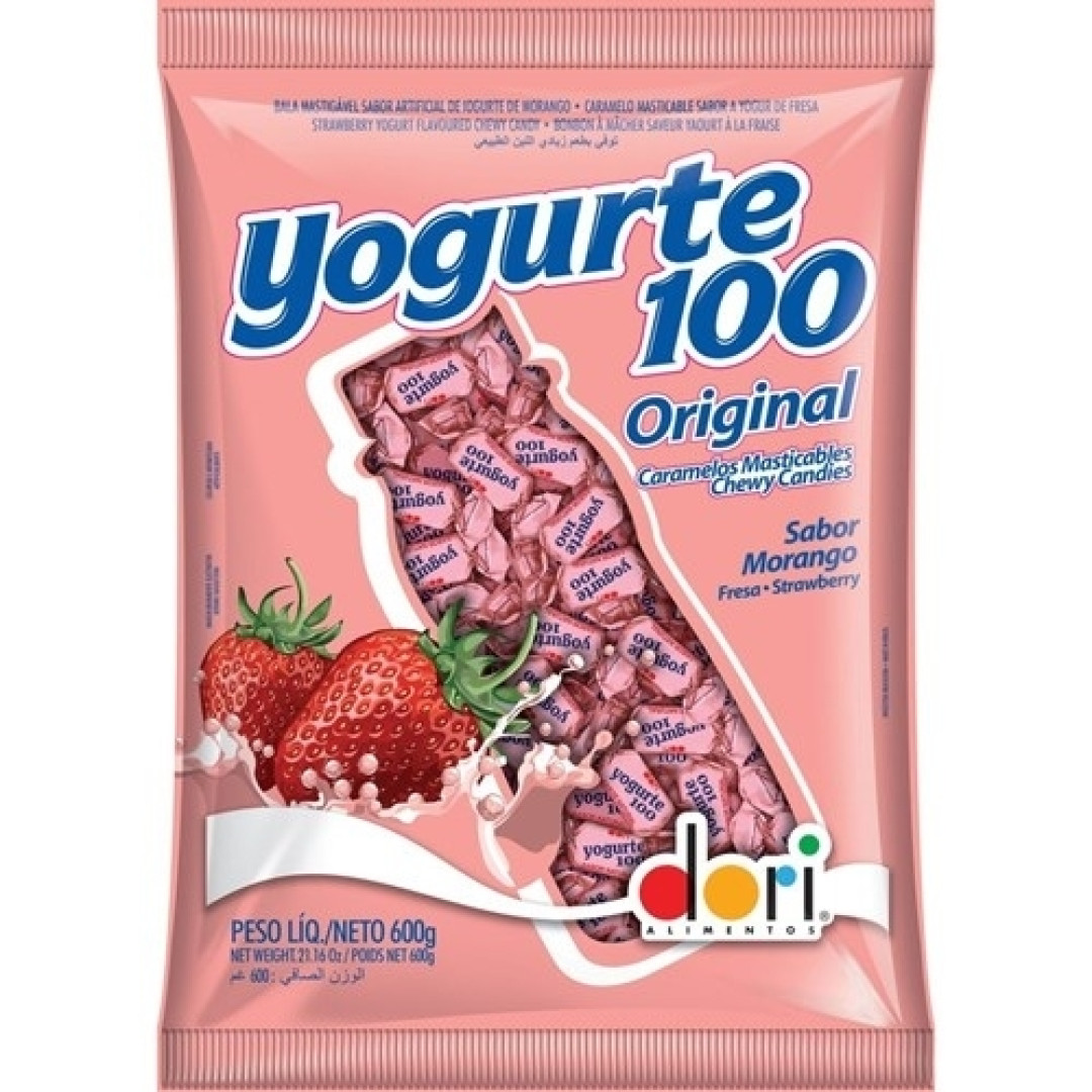Detalhes do produto Bala Mast Yogurte 100 600Gr Dori Iogurte Natural